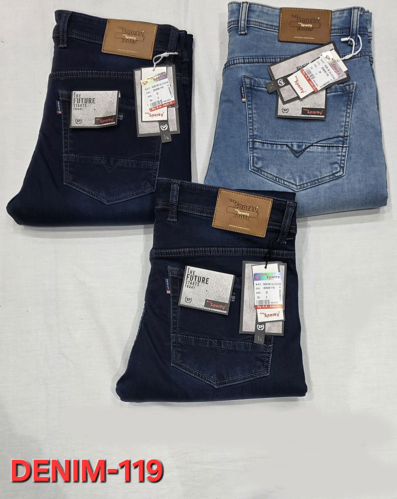 Mens Contemporary Denim Jeans