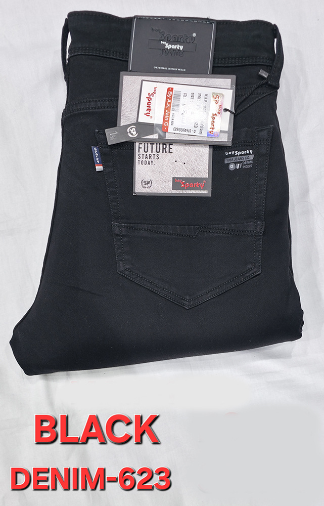 Mens Vintage Look Denim Jeans - Fabric Weight: 12 Oz