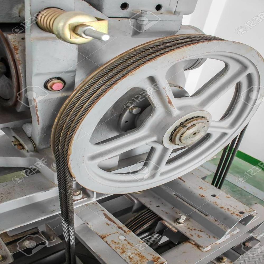 Elevator Pully - Color: Blue
