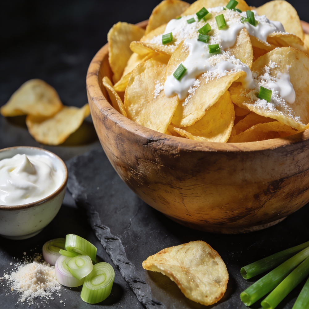 Potato Chips Cream Onion Flavour