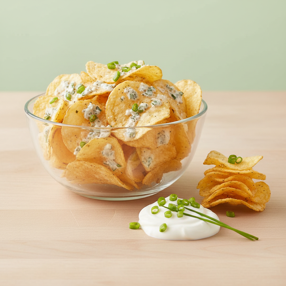 Potato Chips Cream Onion Flavour