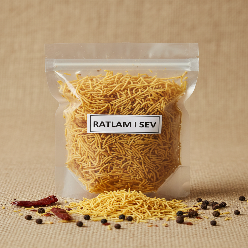 Ratlami Sev Namkeen - Carbohydrate: 62g Per 100g (Approx) Grams (G)