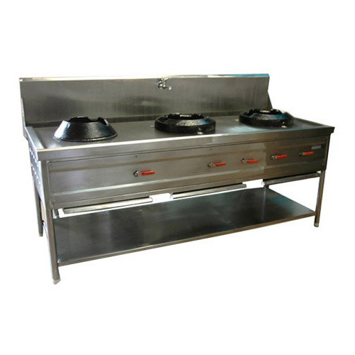 3 Burner Chinese Gas Range