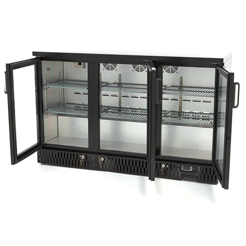 3 Door Back Bar - Application: Restaurants