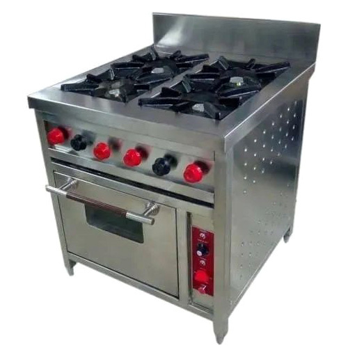 4 Burner Gas Range With Oven