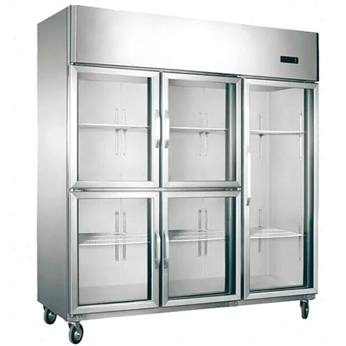 5 Glass Door Vertical Refrigerator
