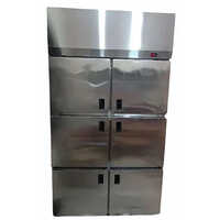 6 Door Vertical Refrigerator - Capacity: 600 Liters Ltr