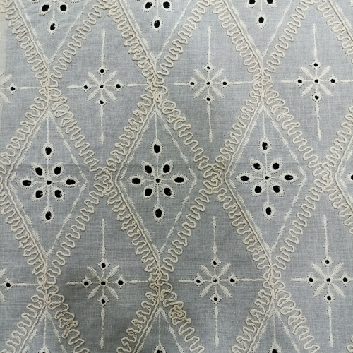 AS-12003 Schiffli Embroidery Fabric
