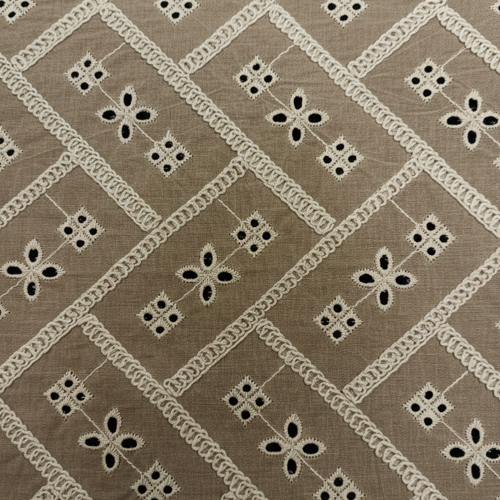 AS-12007 Schiffli Embroidery Fabric
