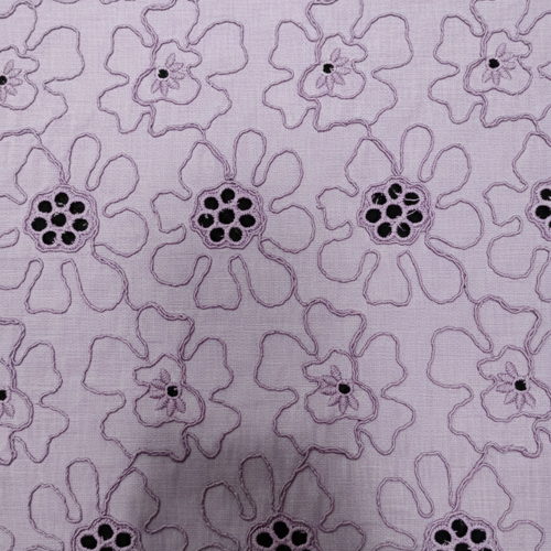 AS-12008 Schiffli Embroidery Fabric