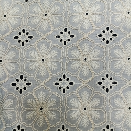 AS-12011 Schiffli Embroidery Fabric