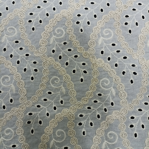 AS-12014 Schiffli Embroidery Fabric