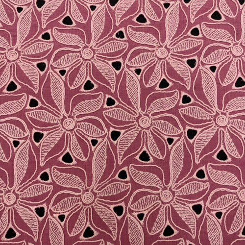 AS-12024 Schiffli Embroidery Fabric