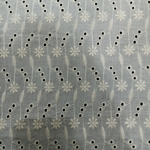 AS-16112 Schiffli Embroidery Fabric