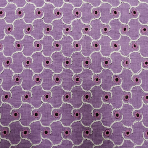 AS-16416 Schiffli Embroidery Fabric