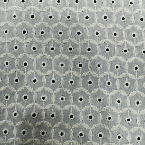 AS-17075 Schiffli Embroidery Fabric