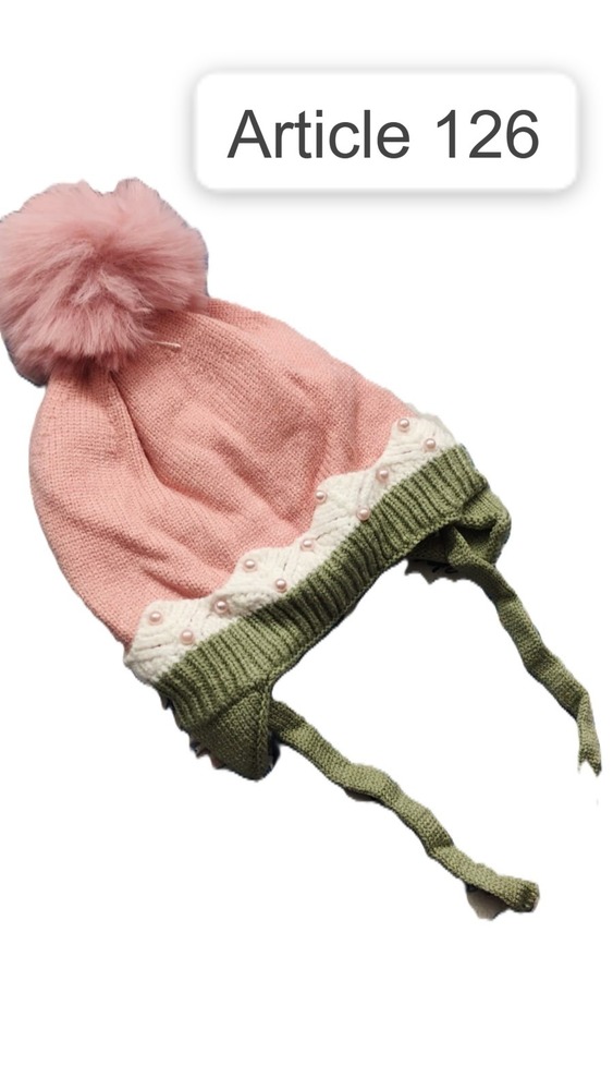 Cute Kids Winter Cap - Color: Multicolor