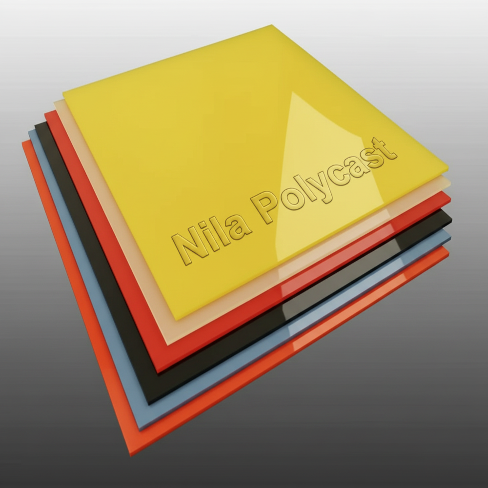 Polyurethane Pu Sheets - Color: Yellow