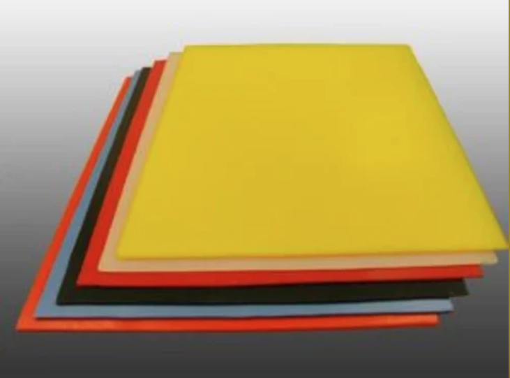 Polyurethane Pu Sheets - Color: Yellow