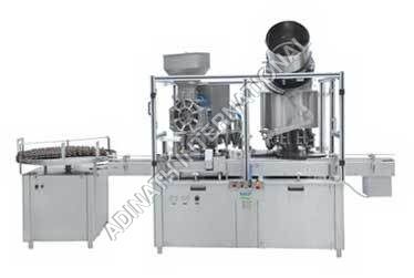 Semi-automatic Automatic Powder Filling Bunging Machine