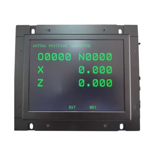FANUC SIEMENS SYSTEM DISPLAY