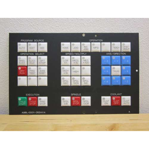 FANUC SIEMENS Key Boards and Key Sheets
