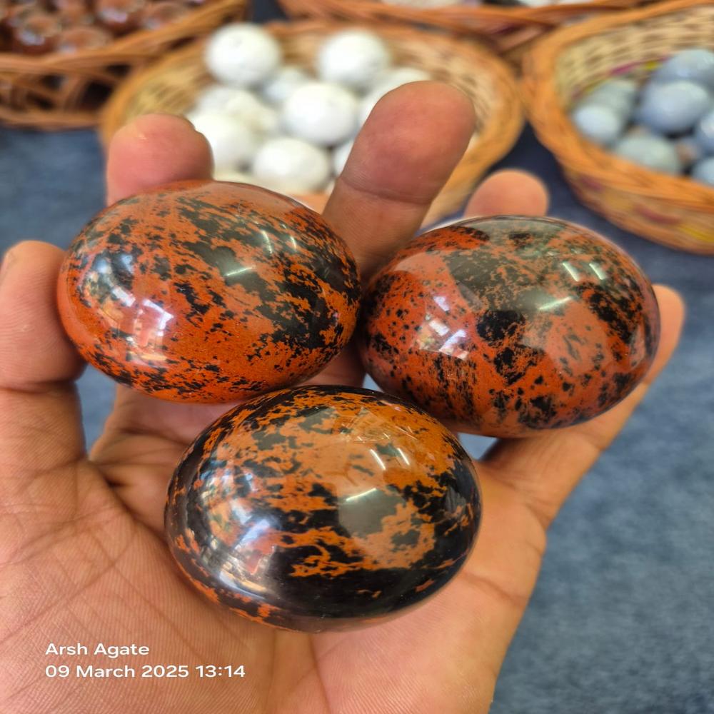 Mahogany Obsidian Ball