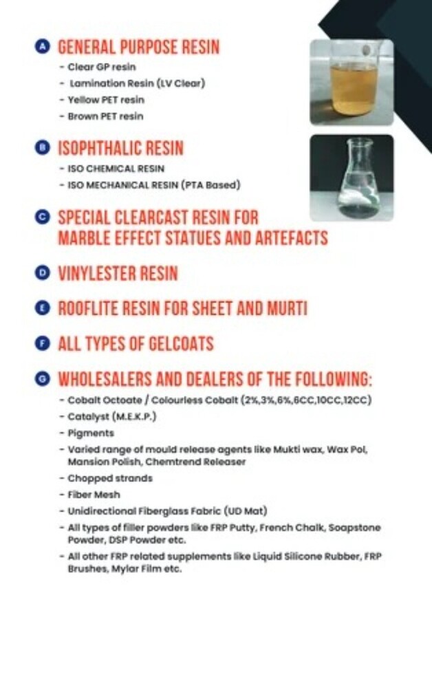 Frp Polyester Resin