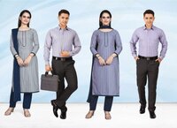 Corporate Churidhar Set - Material: Silk