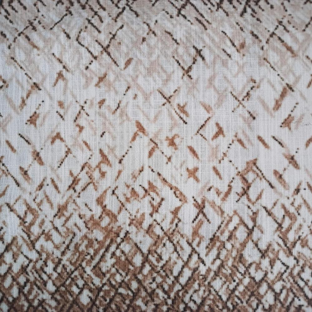 Barista print Curtain Fabric