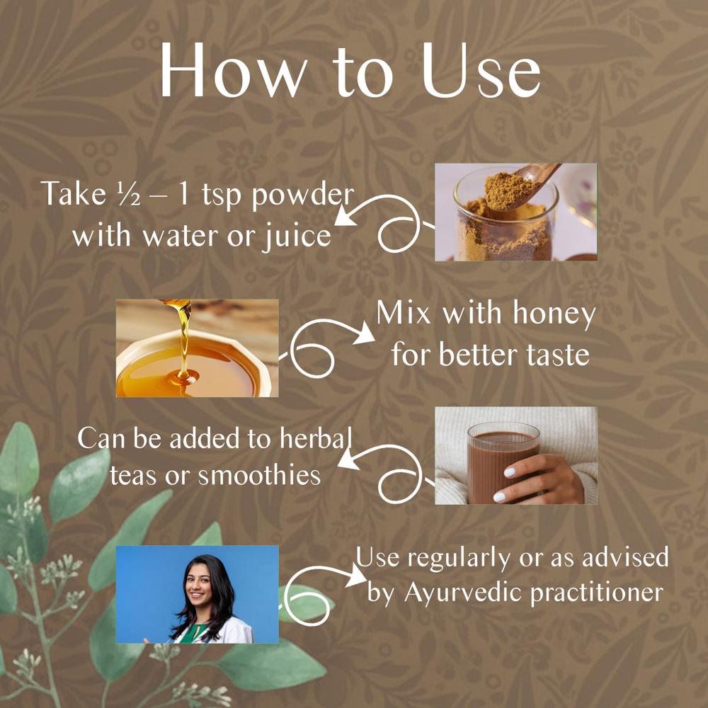 Lebrostone Shyonak Bark Powder Anti Inflammatory, Respiratory & Digestive Health Herbal Supplement(100g)