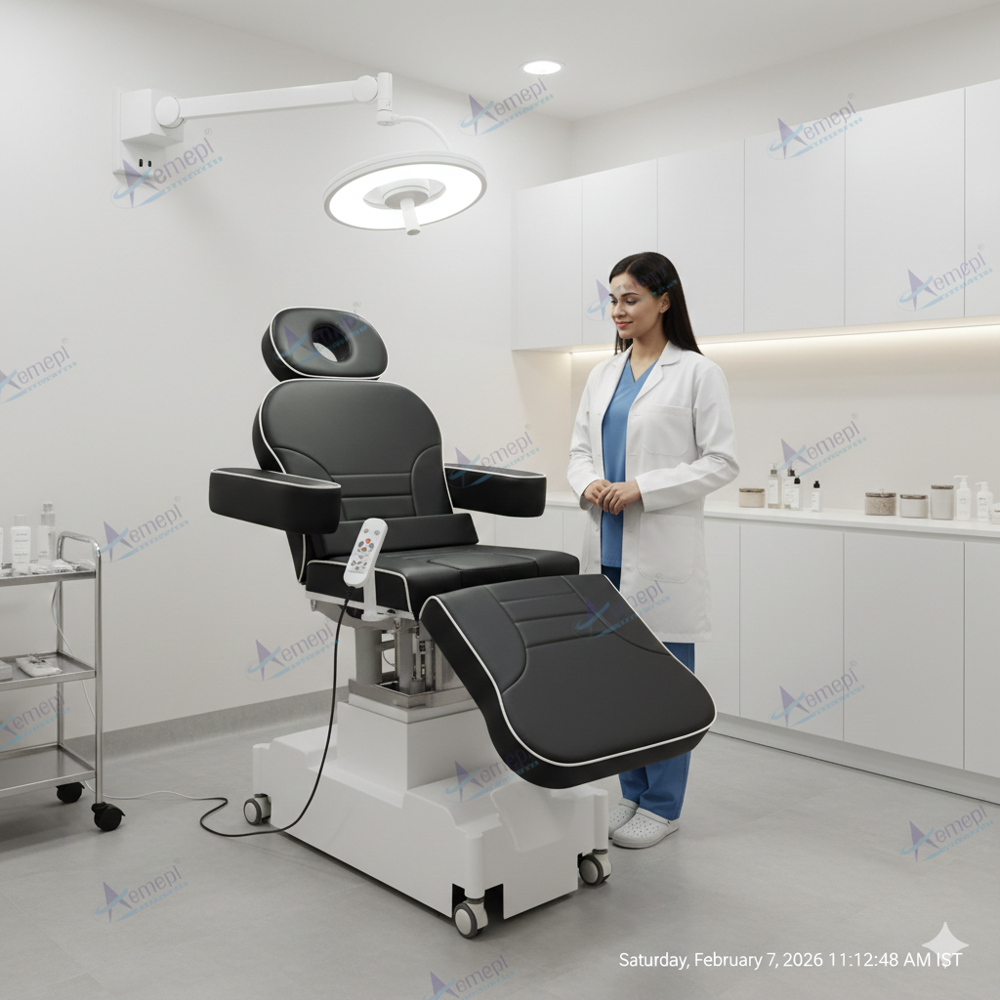 Derma chair electric remote