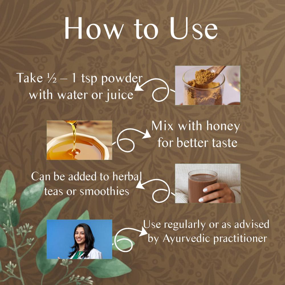 Lebrostone Shyonak Bark Powder Anti-Inflammatory, Respiratory & Digestive Health Herbal Supplement(200g)