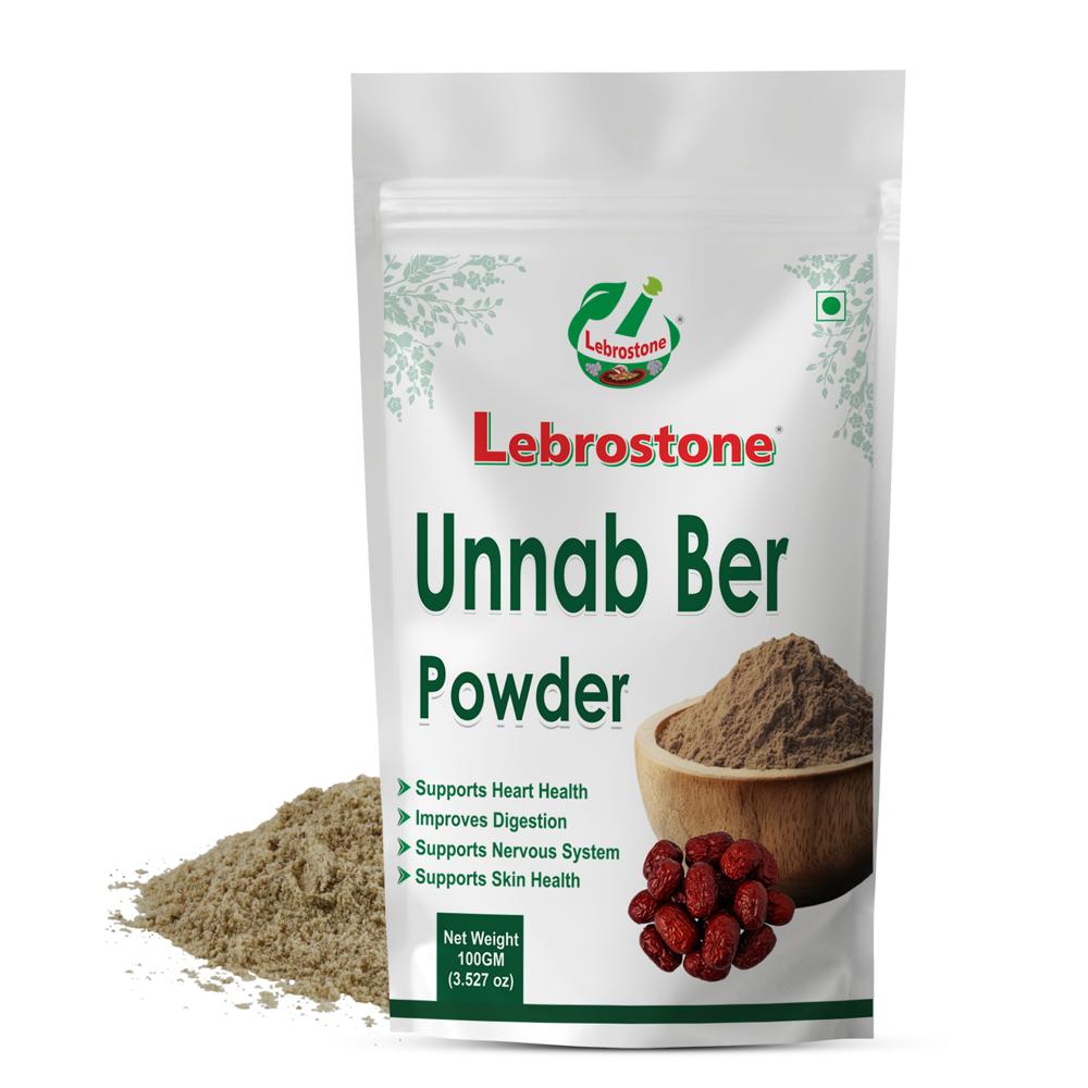 Lebrostone UnnabBer Powder Digestive Health, Natural Immunity Booster & Antioxidant Rich Herbal Supplement(100g)
