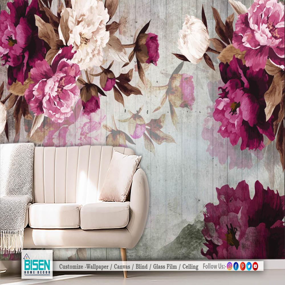 Nature Wallpaper For Walls - Material: Non Woven