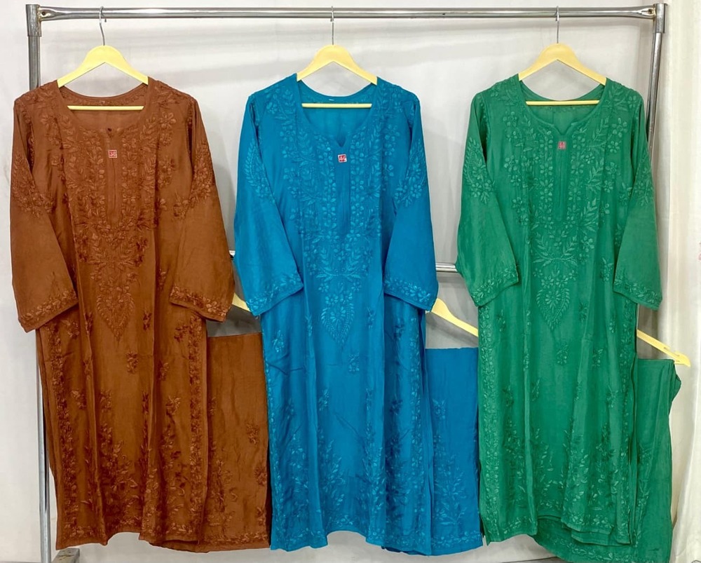 Cotton Muslin Set - Bust Size: Available In Multiple Sizes
