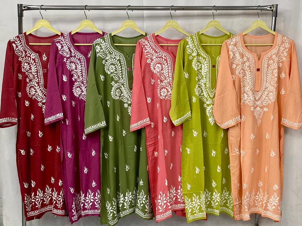 Ladies Modal Kurti - Bust Size: Depends On Size (E.g.