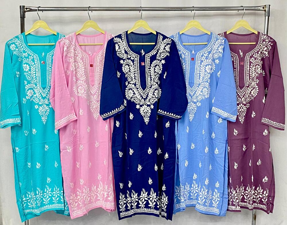 Ladies Modal Kurti - Bust Size: Depends On Size (E.g.