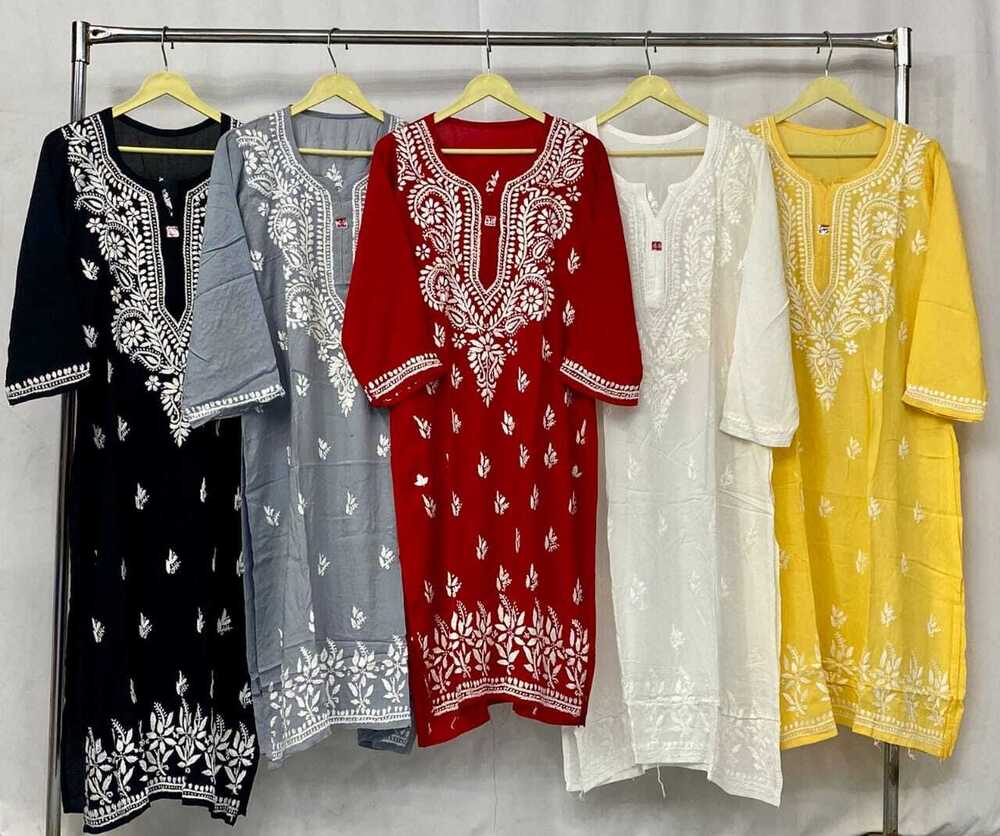 Ladies Modal Kurti - Bust Size: Depends On Size (E.g.