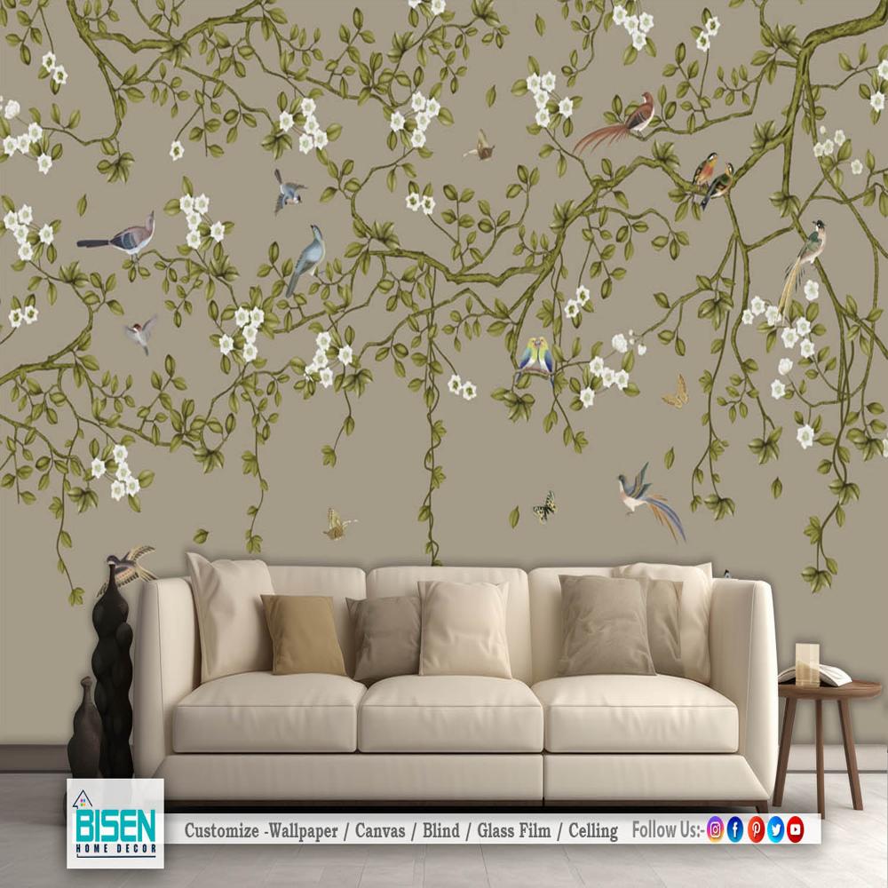 3d Nature Wallpaper - Material: Non Woven