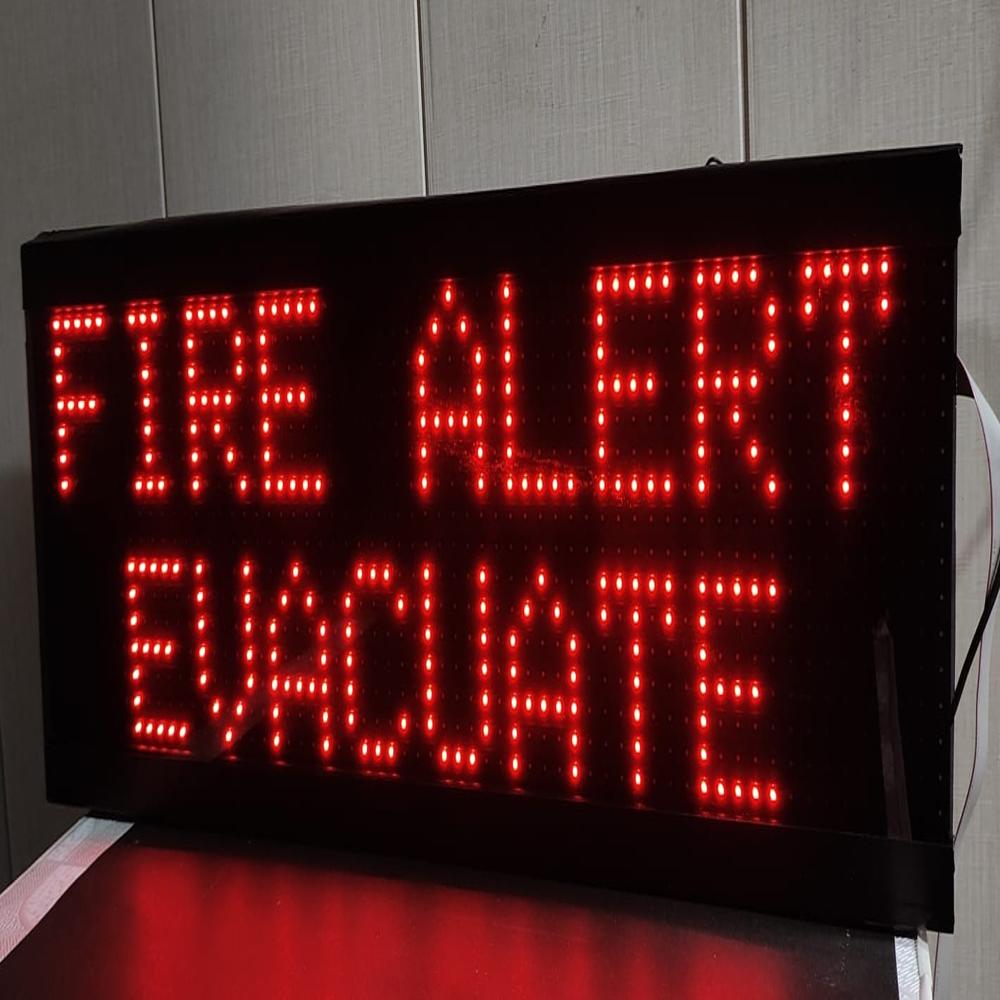 Machine Running Status Display