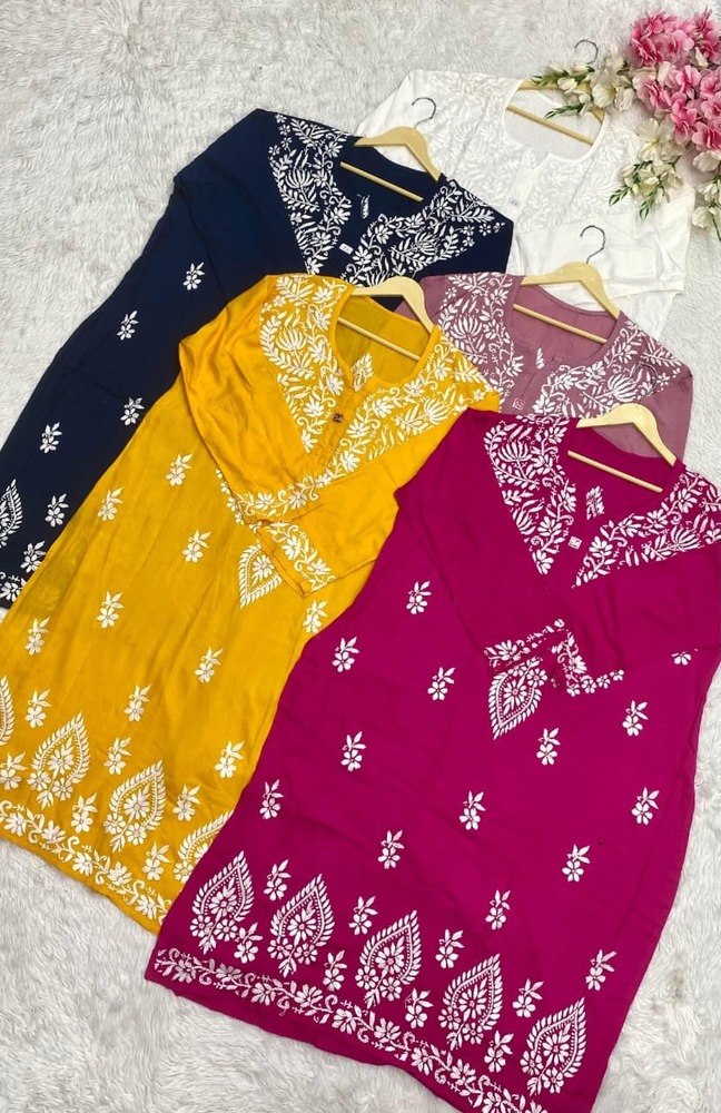 Plus Size Rayon Kurti