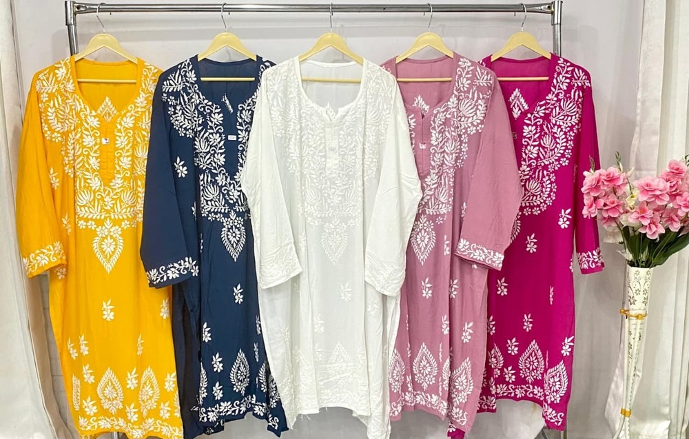 Plus Size Rayon Kurti