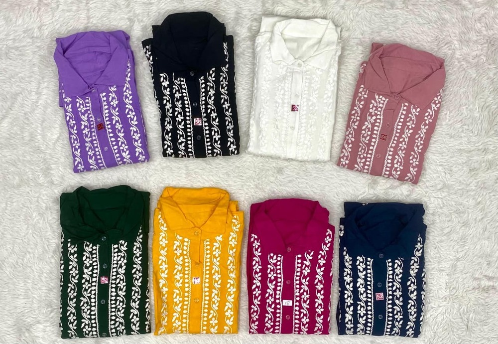 Plus Size Rayon Shirt