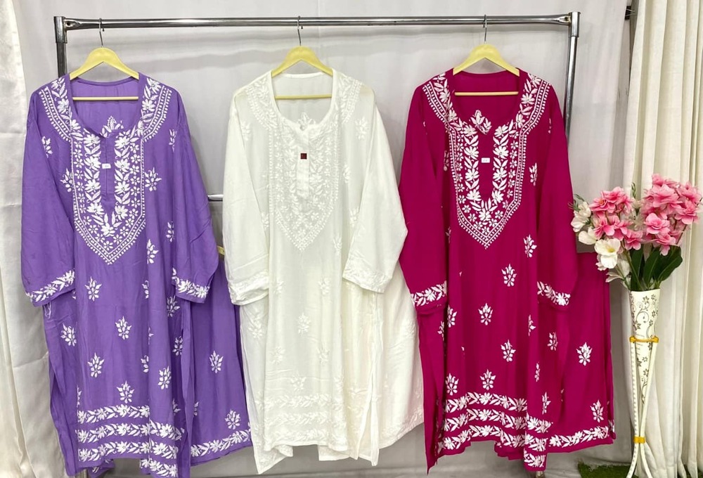 Plus Size Rayon Set - Bust Size: Up To 54 Inches