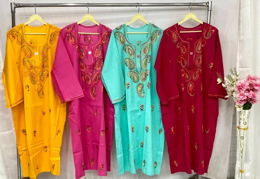 Plus Size Kashmiri Kurti