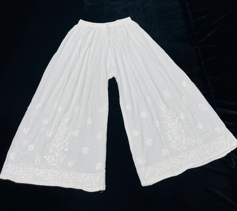 Plus Size Rayon Palazzo