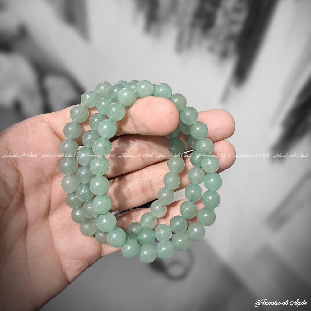 8mm Natural Green Aventurine Stone Bracelet