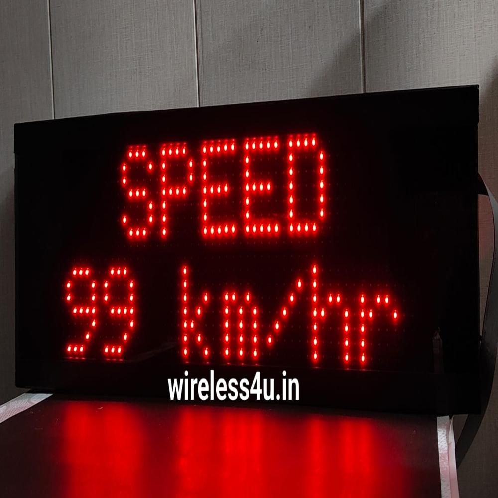 Speed Status Display - Dimension (l*w*h): 7/26 Inch (in)