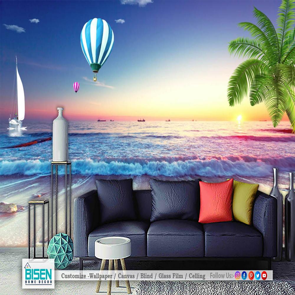 Mountain Wallpaper - Material: Non Woven